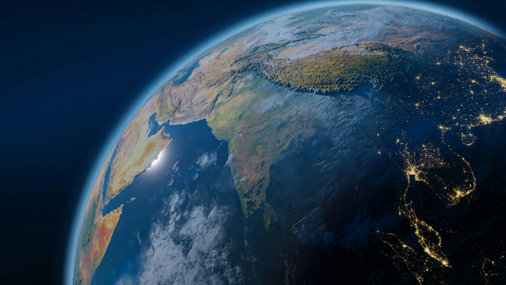 Quand les quatre éléments travaillent ensemble... La vie sur terre